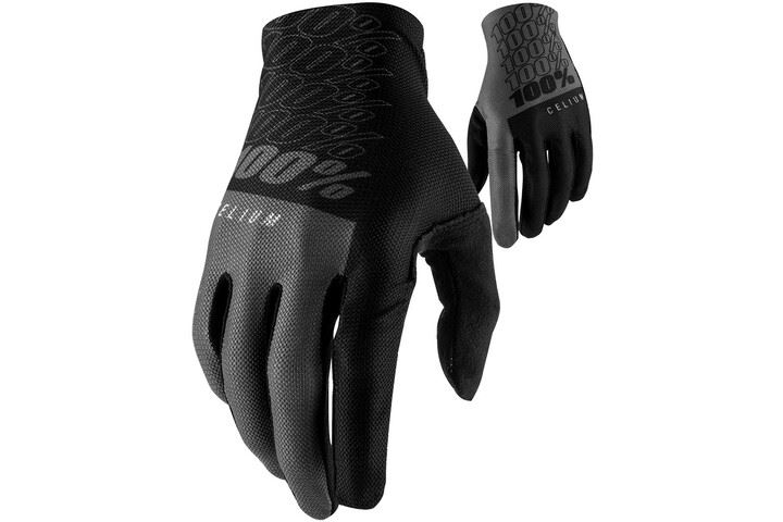 GUANTES LARGOS 100% CELIUM GLOVE BLACK/GREY